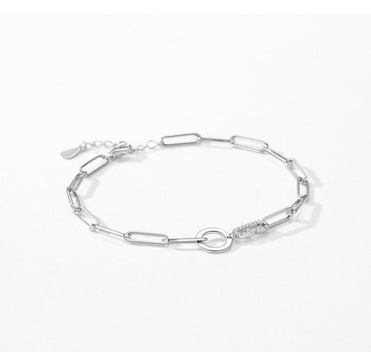 925 Silver Chain Letter Bracelet for Women - Sweet Style Fashion Jewelry | ST VON'S FLAIR