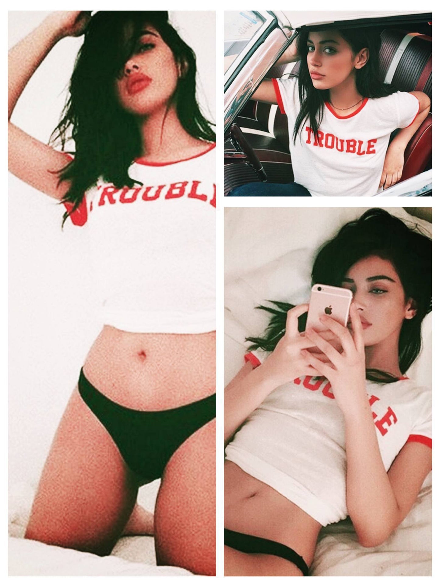 TROUBLE Tee - Bold Graphic T-Shirt | ST VON'S FLAIR