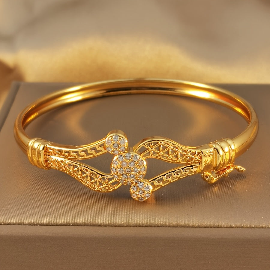 Multicolor Geometric Cubic Zirconia Bracelet | ST VON'S FLAIR