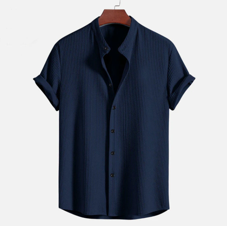 Short Sleeve Loose Shirt - Summer Clothing