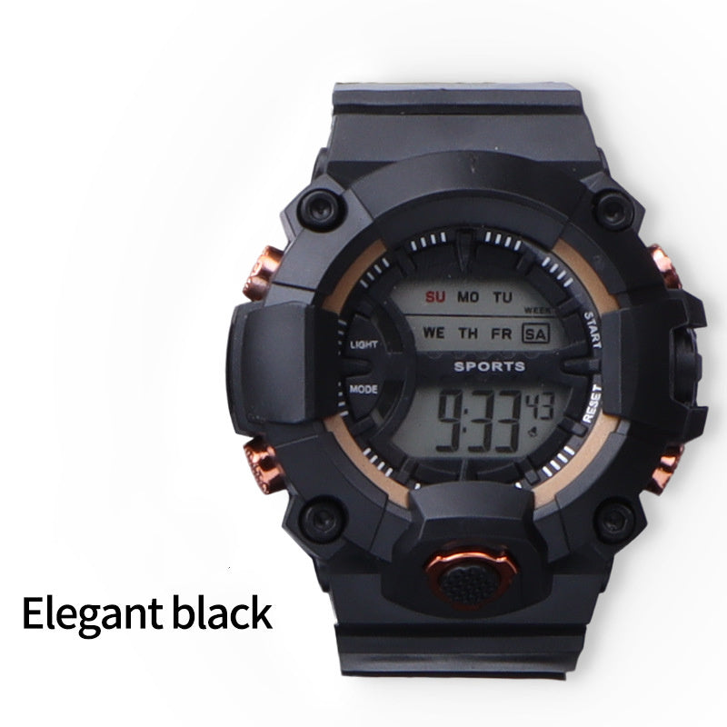 Electronic Waterproof Digital Watch - Luminous Anti-Drop Sports Watch | ST VON'S FLAIR