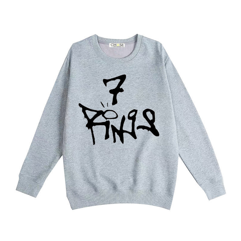 Women's 7 Rings Graphic Sweater | Casual Streetwear | ST VON'S FLAIR