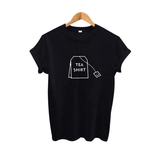 Tea Shirt Graphic Tee | Minimalist Summer Style | ST VON'S FLAIR
