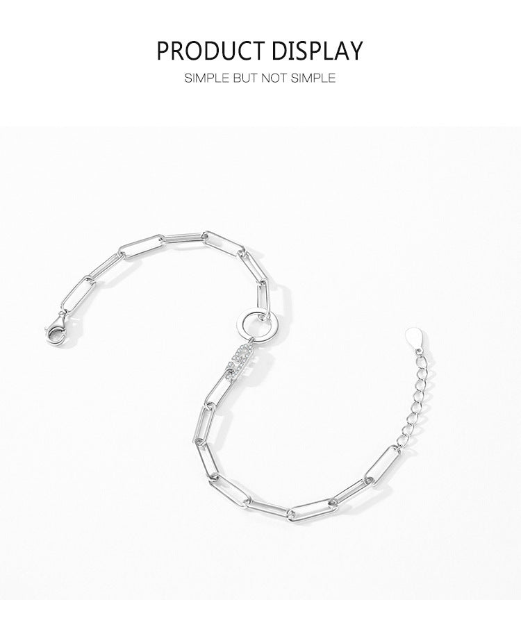 925 Silver Chain Letter Bracelet for Women - Sweet Style Fashion Jewelry | ST VON'S FLAIR