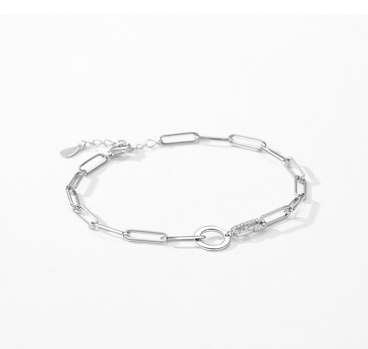 925 Silver Chain Letter Bracelet for Women - Sweet Style Fashion Jewelry | ST VON'S FLAIR
