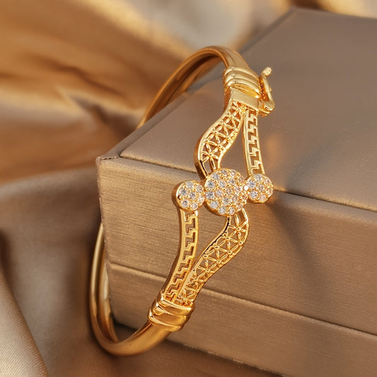 Multicolor Geometric Cubic Zirconia Bracelet | ST VON'S FLAIR