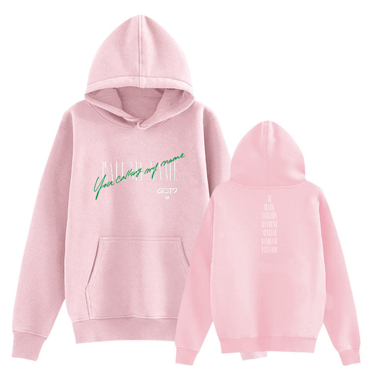 Pullover Sweatshirt Got7 Call My Name Hoodie K-Pop Streetwear | ST VON'S FLAIR