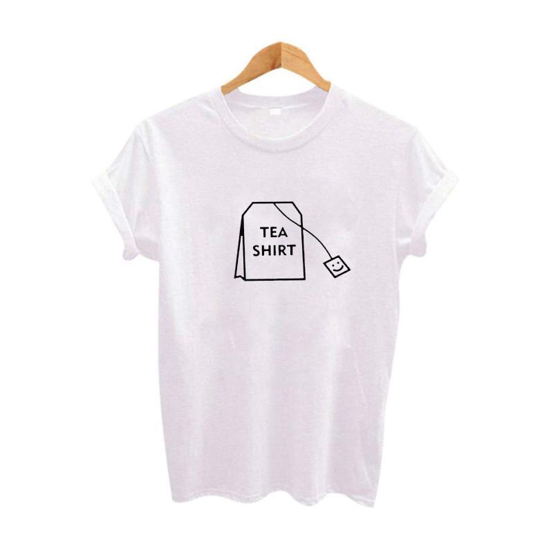 Tea Shirt Graphic Tee | Minimalist Summer Style | ST VON'S FLAIR