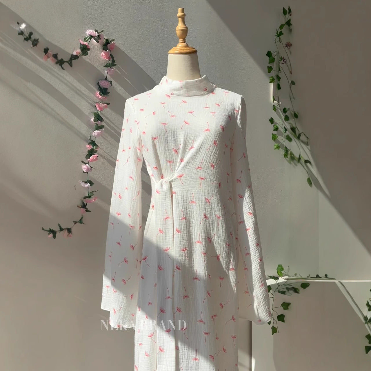 Women's Floral French Dress | Fresh Autumn Style | ST VON'S FLAIR