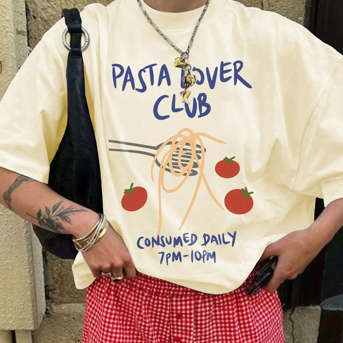 Women Retro Graphic Tee Fruit Print | Short Sleeve Crew Neck | ST VON'S FLAIR