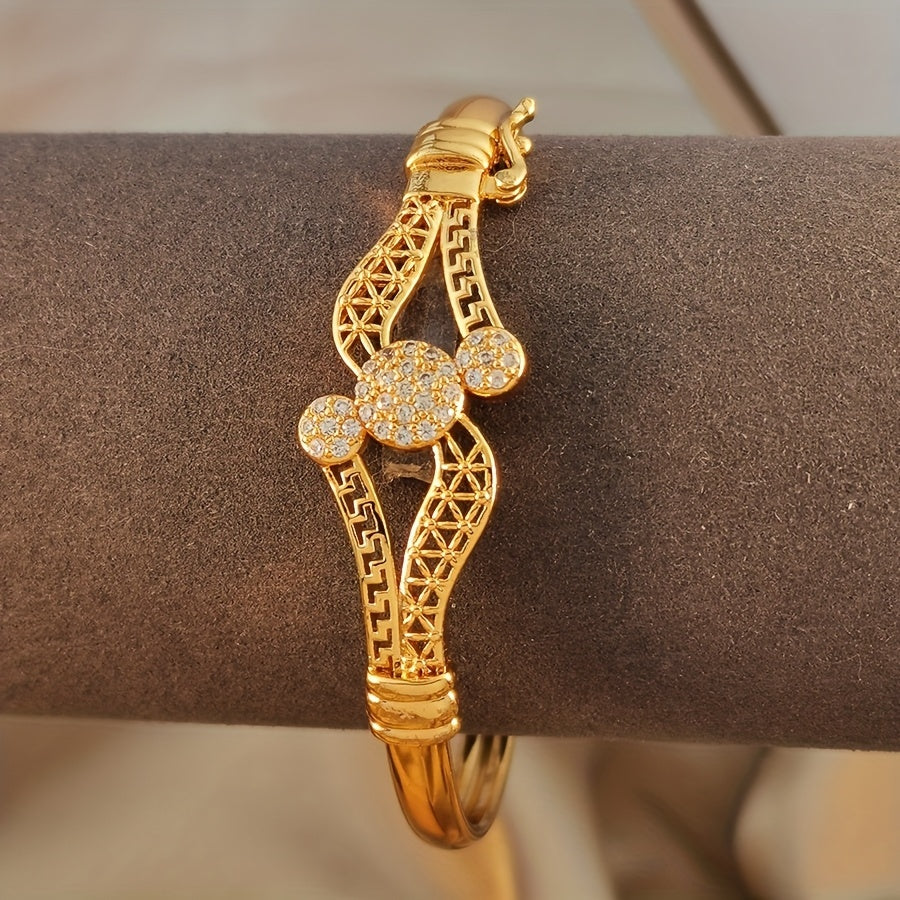 Multicolor Geometric Cubic Zirconia Bracelet | ST VON'S FLAIR