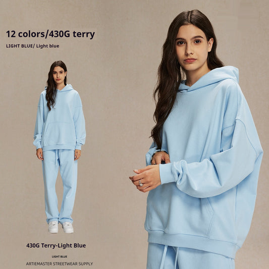 Terry Sweater Unisex Hoodies - Men's & Women's Premium Pullover | ST VON'S FLAIR