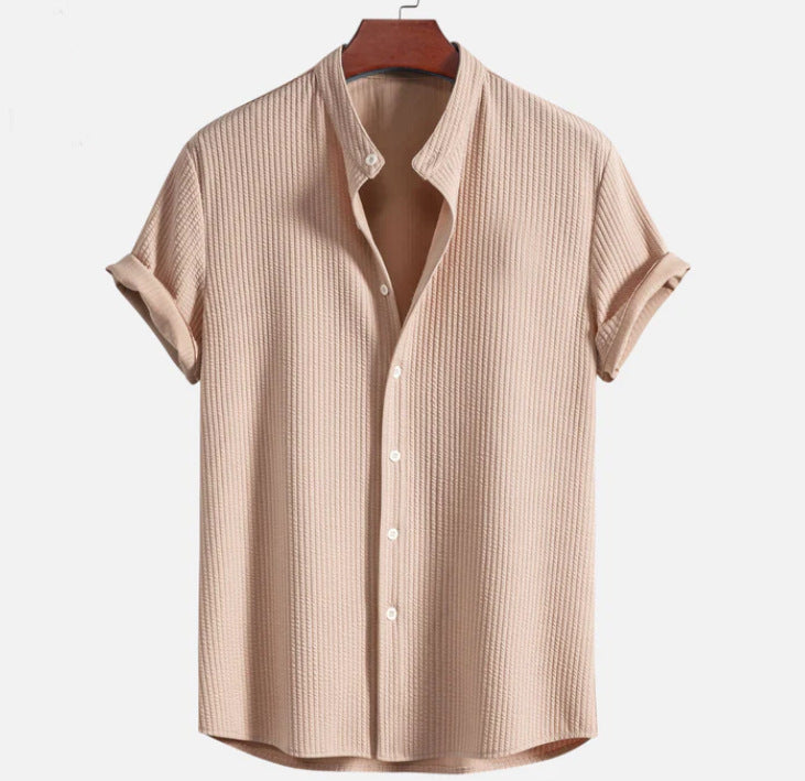 Short Sleeve Loose Shirt - Summer Clothing