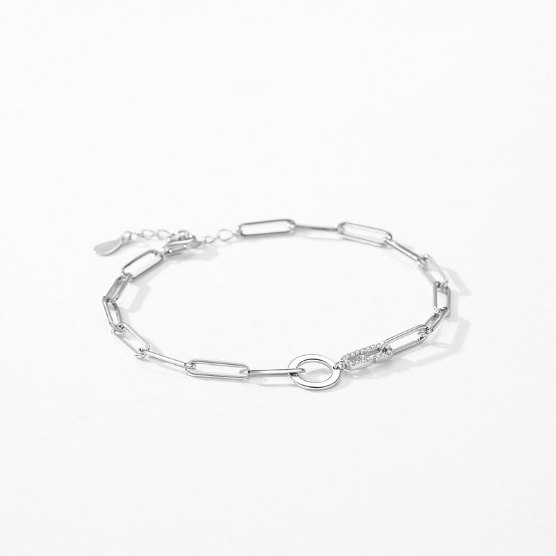 925 Silver Chain Letter Bracelet for Women - Sweet Style Fashion Jewelry | ST VON'S FLAIR