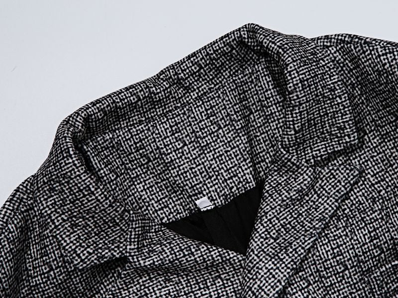 Men's Slim Fit Plaid Blazer - Double-Breasted Suit Jacket Causal Business| ST. VON'S FLAIR