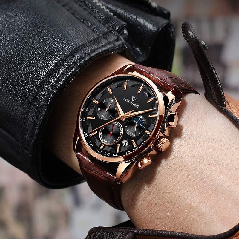 Men's Automatic Business Watch - Mechanical Self-Winding | ST VON'S FLAIR