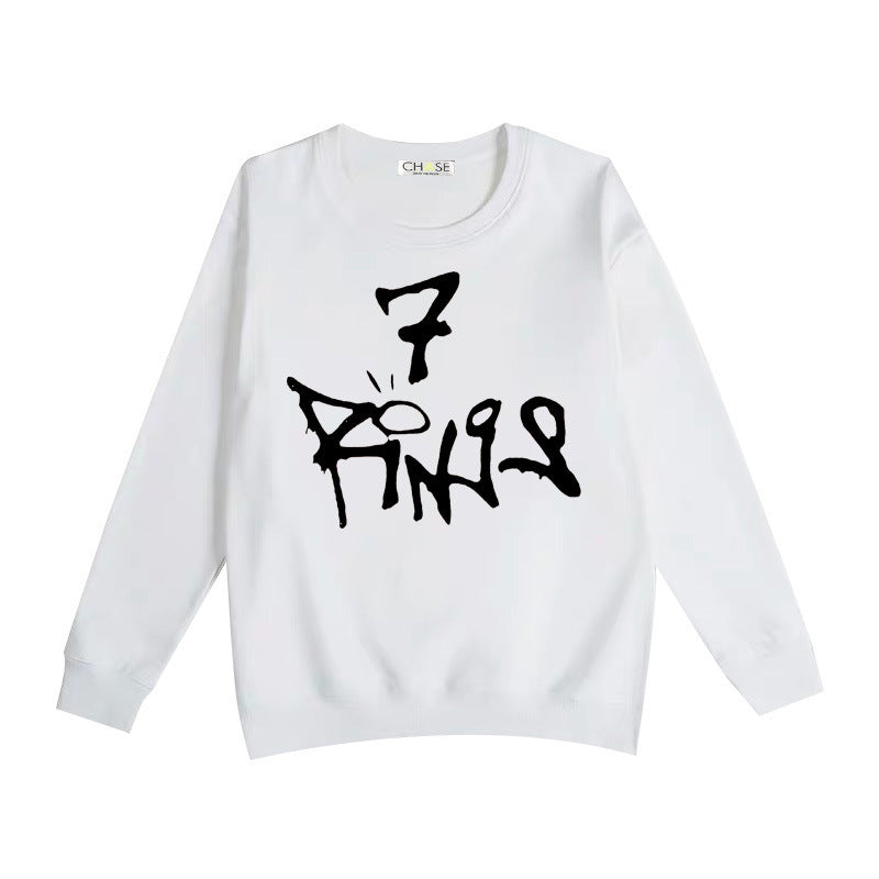 Women's 7 Rings Graphic Sweater | Casual Streetwear | ST VON'S FLAIR
