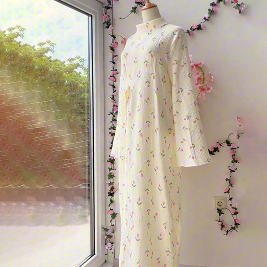 Women's Floral French Dress | Fresh Autumn Style | ST VON'S FLAIR