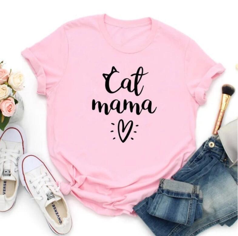 Cat Mama Graphic Tee | Funny Cat Lover T-Shirt | ST VON'S FLAIR
