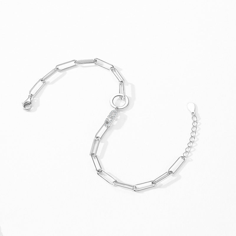 925 Silver Chain Letter Bracelet for Women - Sweet Style Fashion Jewelry | ST VON'S FLAIR