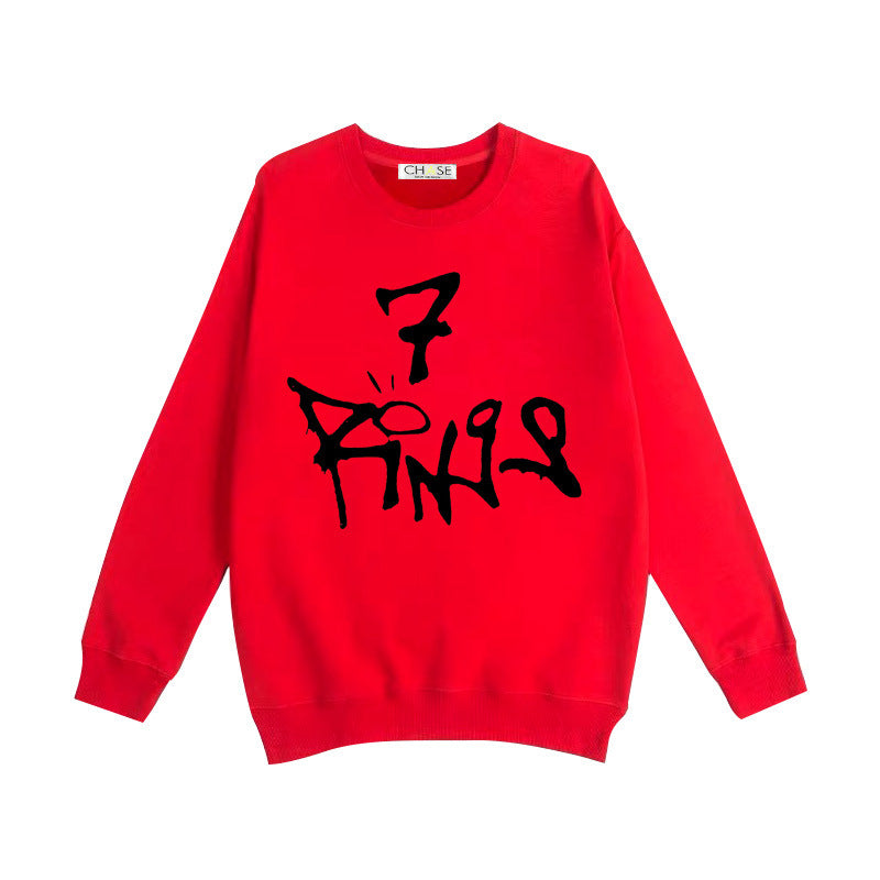 Women's 7 Rings Graphic Sweater | Casual Streetwear | ST VON'S FLAIR