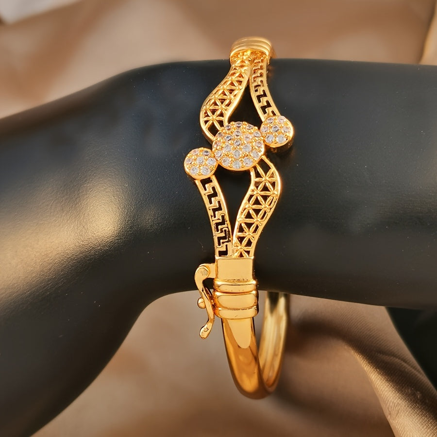 Multicolor Geometric Cubic Zirconia Bracelet | ST VON'S FLAIR