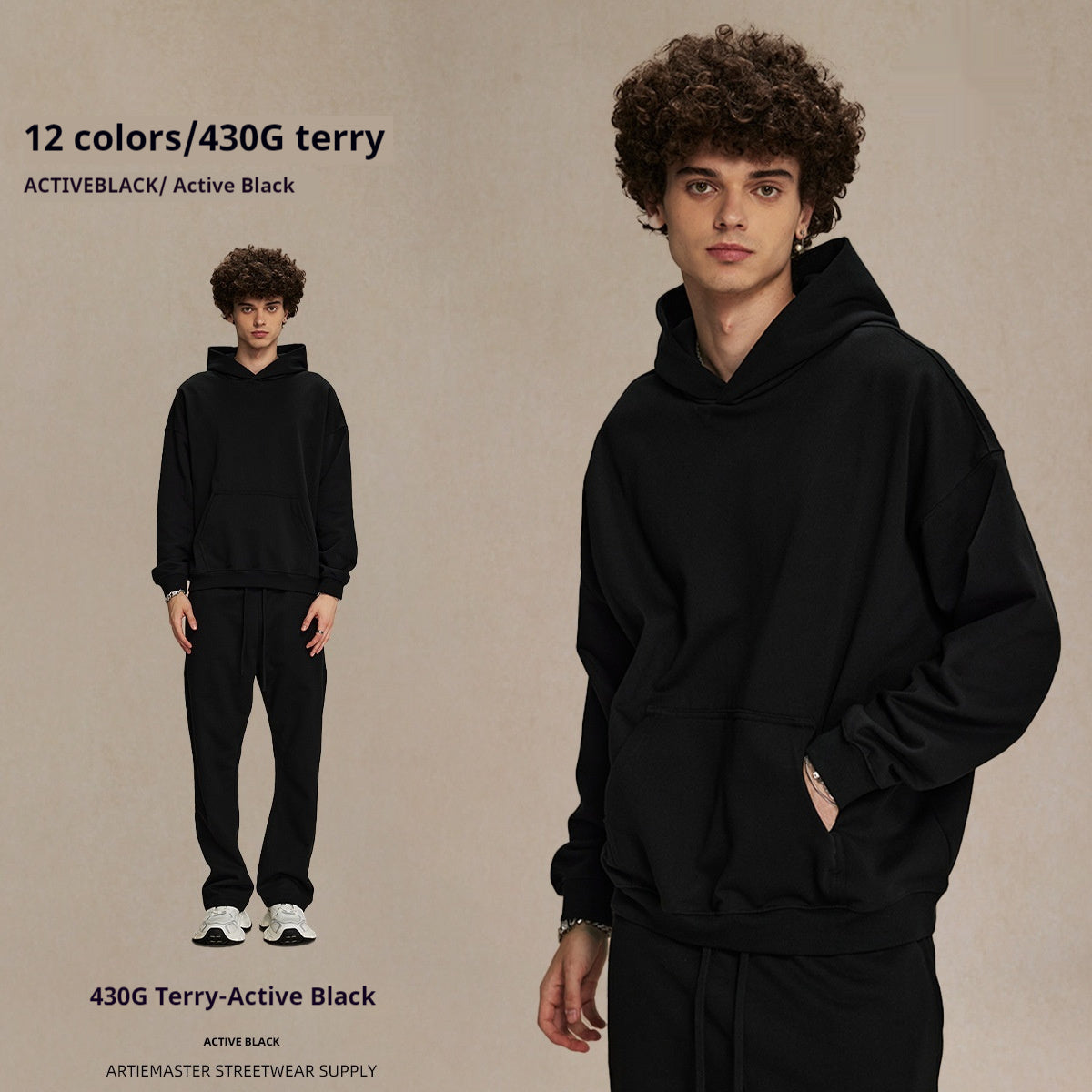 Terry Sweater Unisex Hoodies - Men's & Women's Premium Pullover | ST VON'S FLAIR