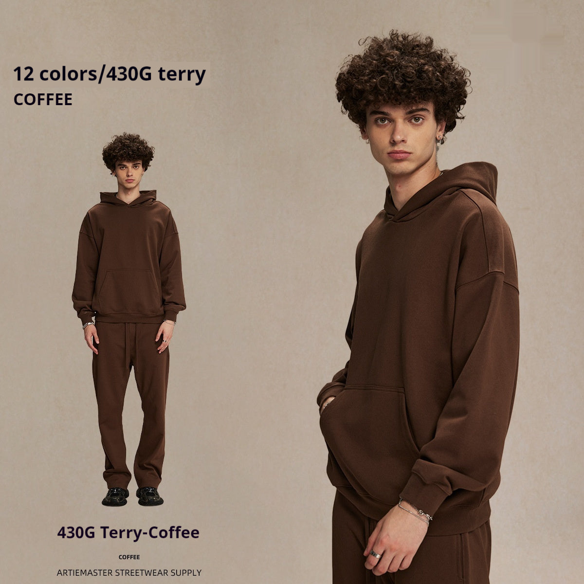 Terry Sweater Unisex Hoodies - Men's & Women's Premium Pullover | ST VON'S FLAIR