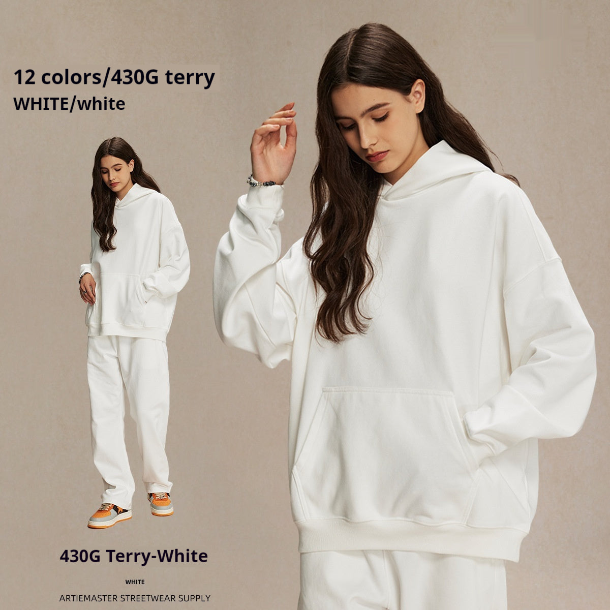 Terry Sweater Unisex Hoodies - Men's & Women's Premium Pullover | ST VON'S FLAIR