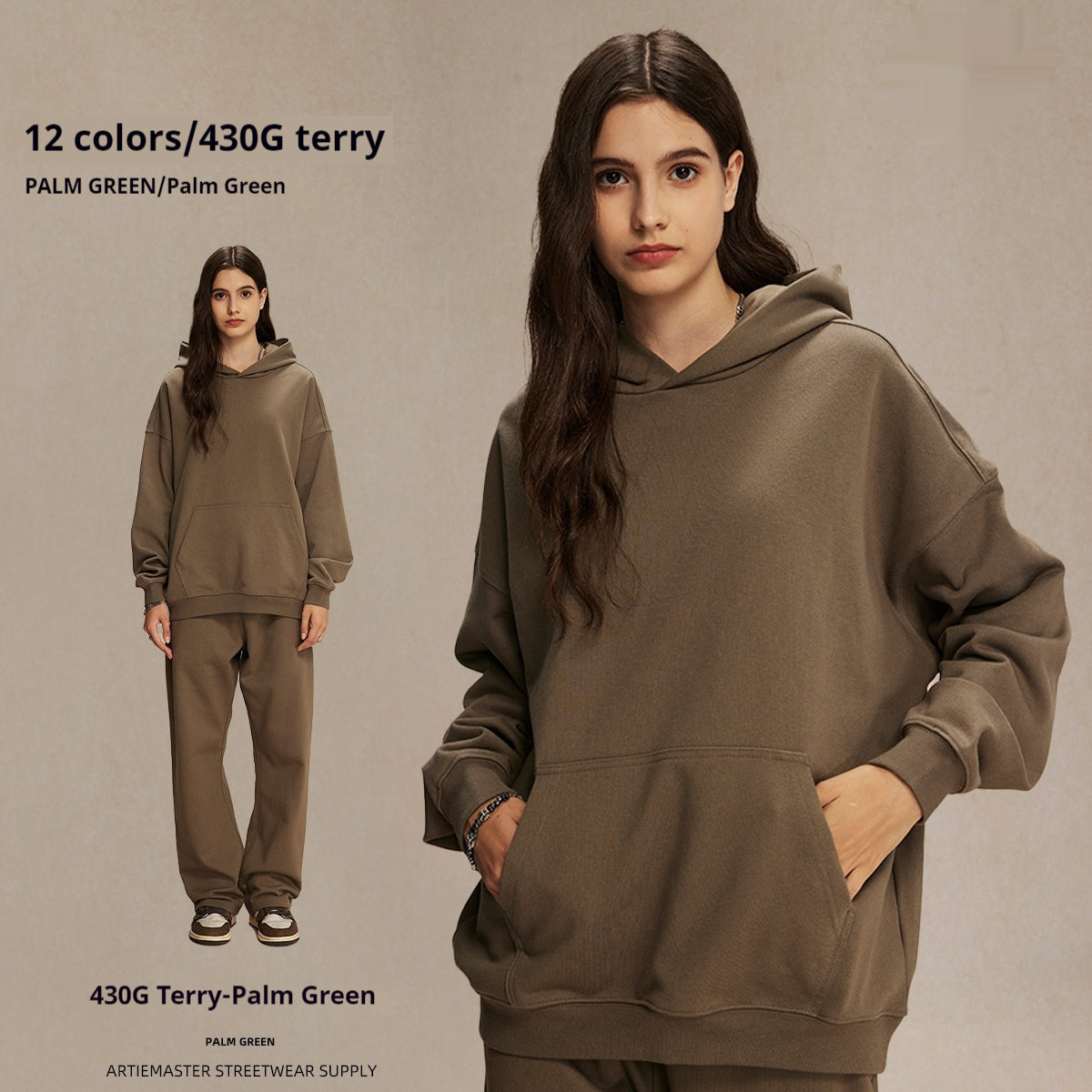 Terry Sweater Unisex Hoodies - Men's & Women's Premium Pullover | ST VON'S FLAIR