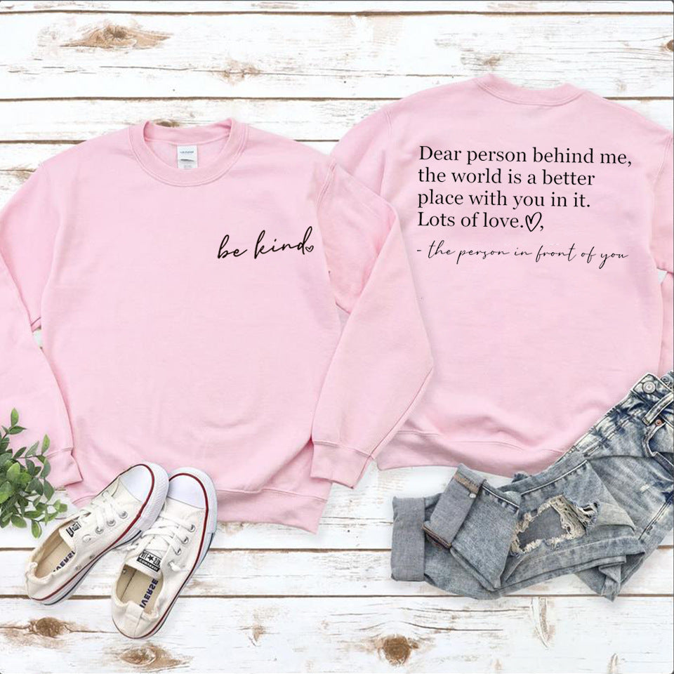 Be Kind Inspirational Teacher Sweater - Women's Motivational Hoodie | ST VON'S FLAIR