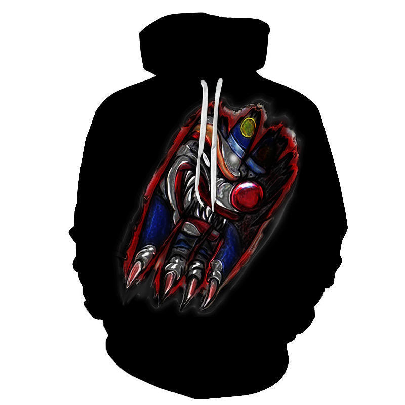 Graphic Design Hoodie - Loose Hooded Casual Sweatshirt | ST VON'S FLAIR