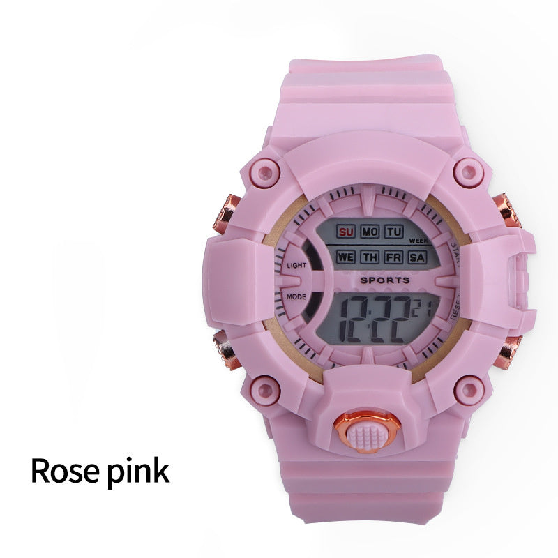 Electronic Waterproof Digital Watch - Luminous Anti-Drop Sports Watch | ST VON'S FLAIR