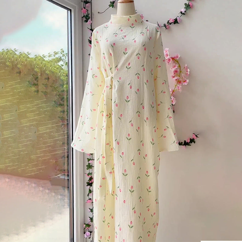 Women's Floral French Dress | Fresh Autumn Style | ST VON'S FLAIR