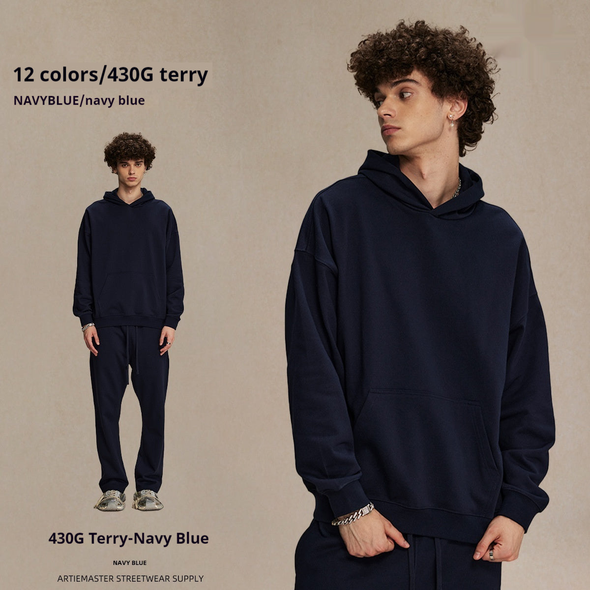 Terry Sweater Unisex Hoodies - Men's & Women's Premium Pullover | ST VON'S FLAIR